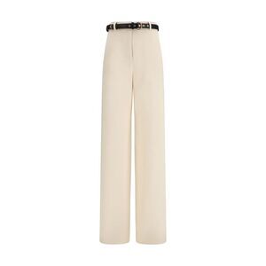 Max Mara Beige Triacetate Dress Women's Pants